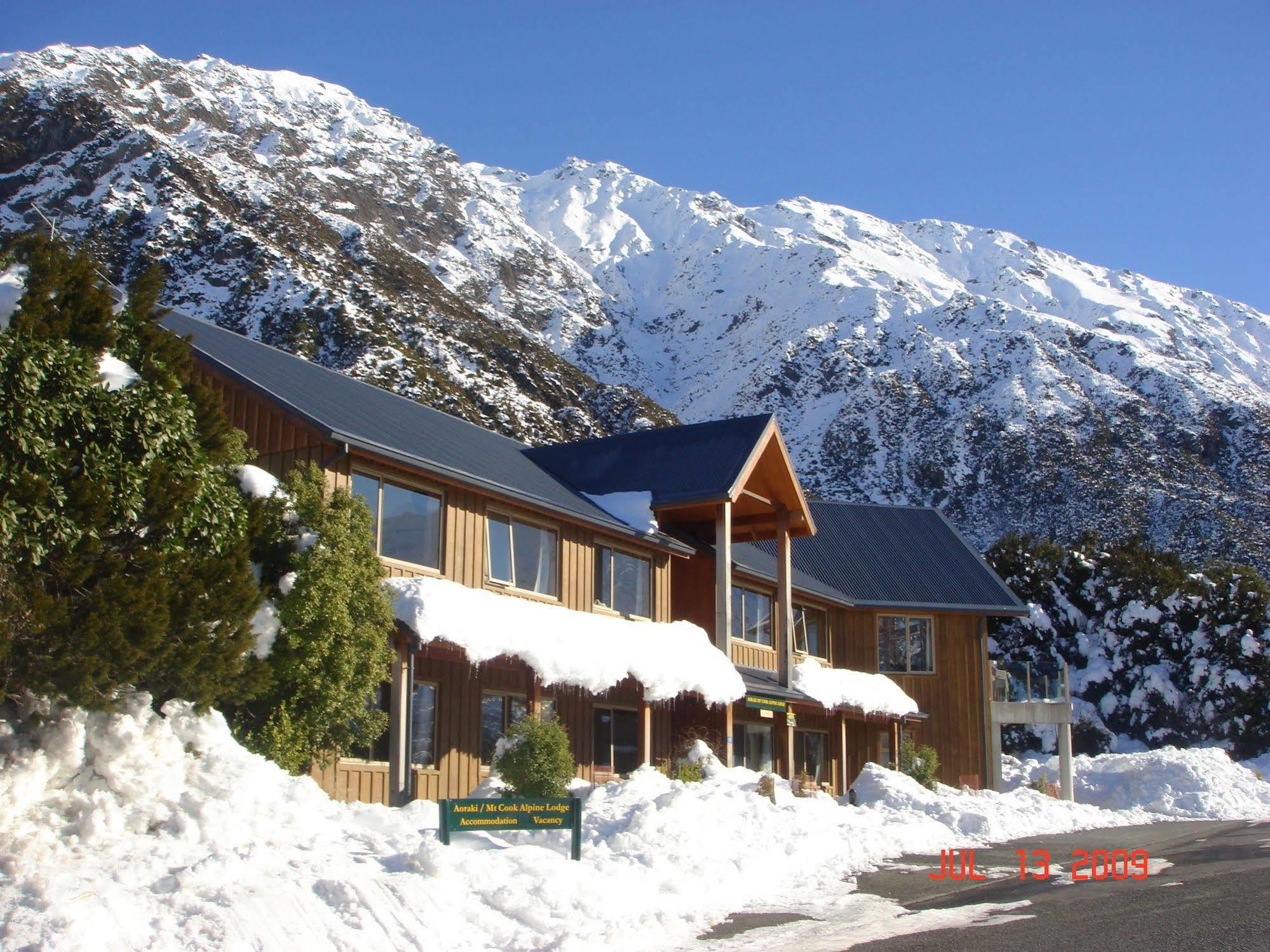 Aoraki Mount Cook Alpine Lodge Kültér fotó